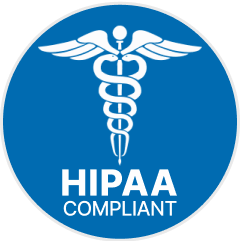 HIPPA compliance badge